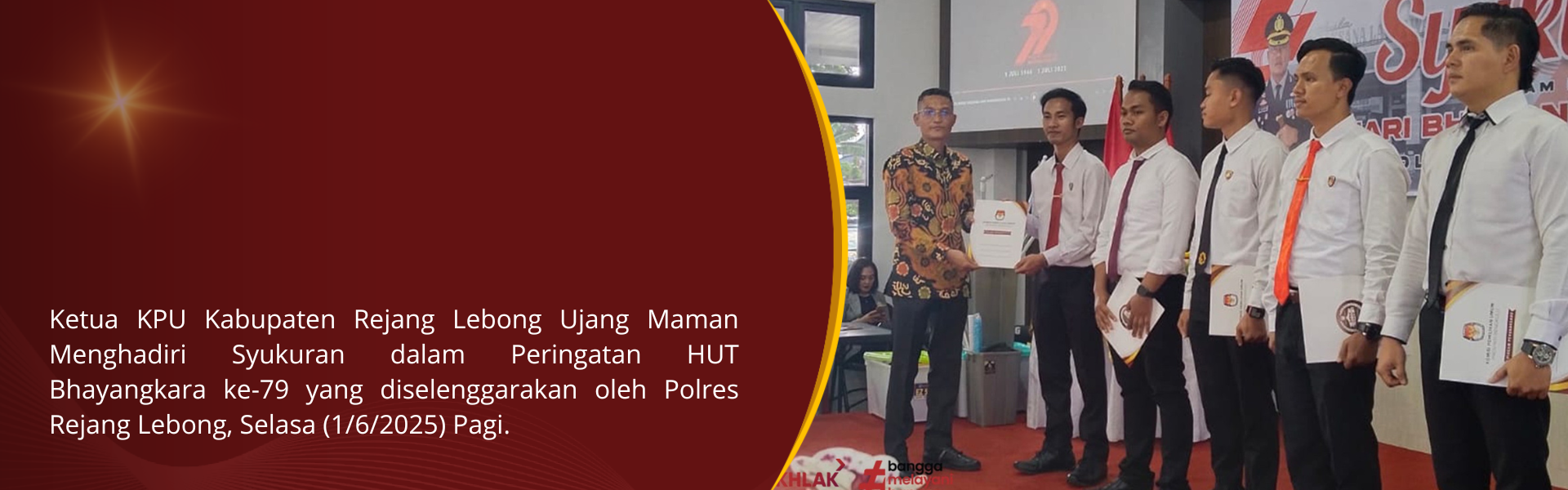 PENGHARGAAN PENGAMANAN TPS USLIT
