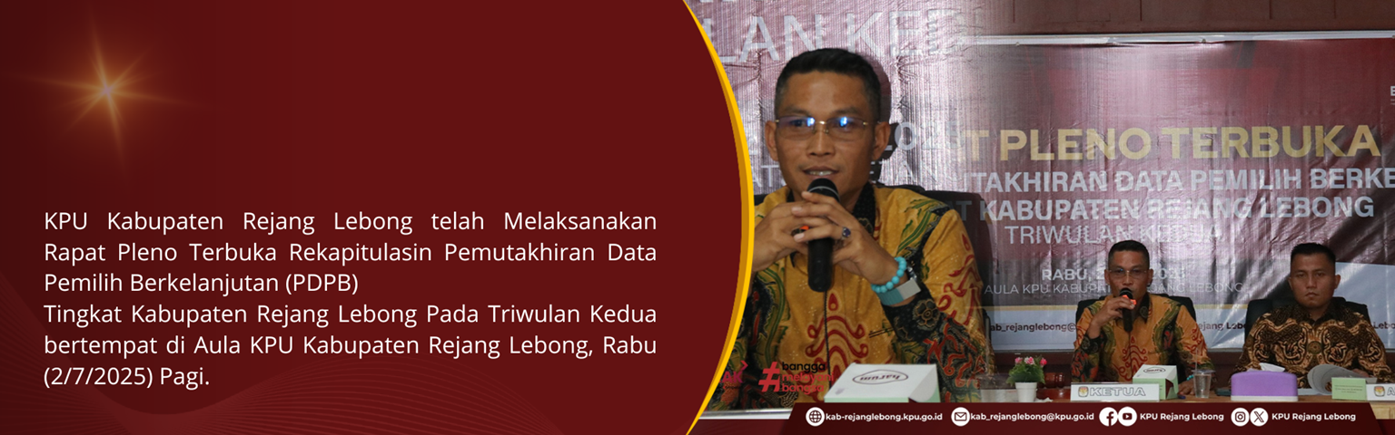 RAPAT PLENO  PDPB TRIWULAN II TAHUN 2025