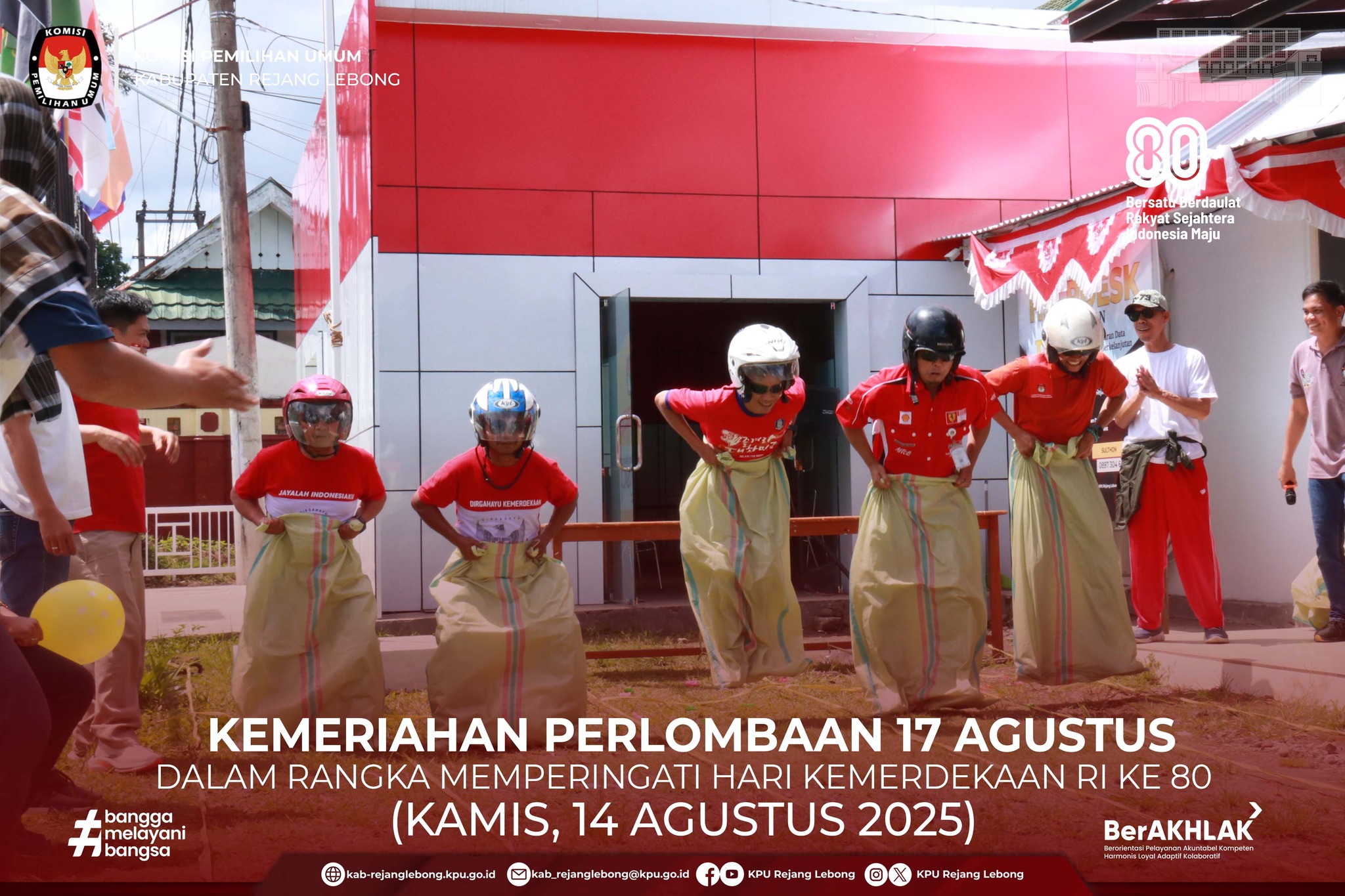 Perlombaan Dalam Rangka Memeriahkan Kemerdekaan Republik Indonesia ke-80